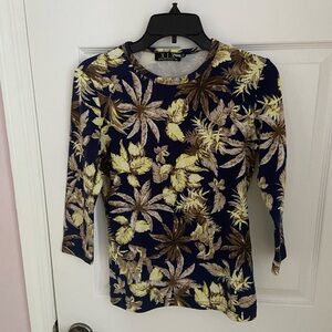 Women’s floral shirt